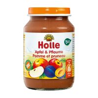 Holle Bio Organic Пюре яблоко/чернослив (6 мес+) 190 г